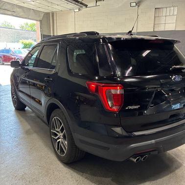 Shadow Black 2018 Ford Explorer Sport