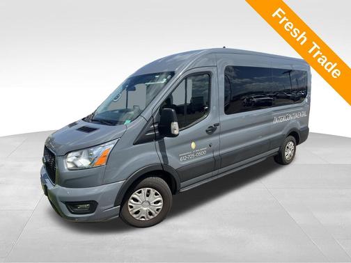 Abyss Gray Metallic 2021 Ford Transit-350 XLT