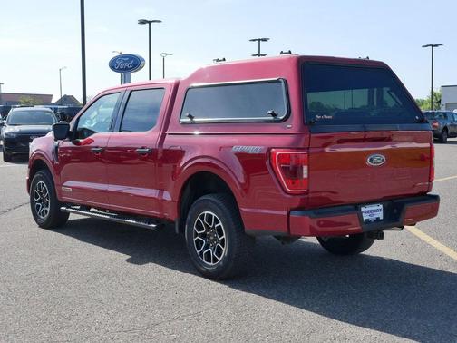 Rapid Red Metallic Tinted Clearcoat 2021 Ford F-150 XLT
