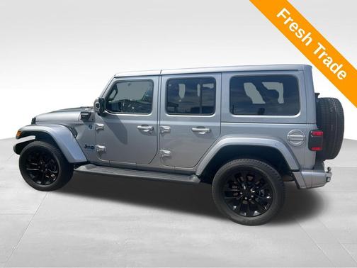 Billet Silver Metallic Clearcoat 2021 Jeep Wrangler Unlimited 4xe Sahara High Altitude