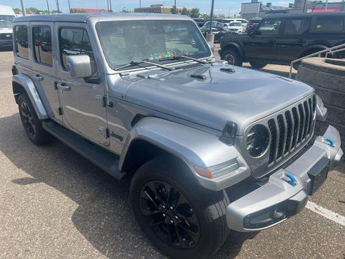 Billet Silver Metallic Clearcoat 2021 Jeep Wrangler Unlimited 4xe Sahara High Altitude