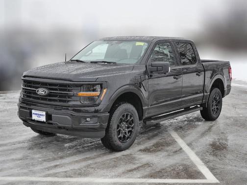 Agate Black Metallic 2025 Ford F-150 XLT Truck