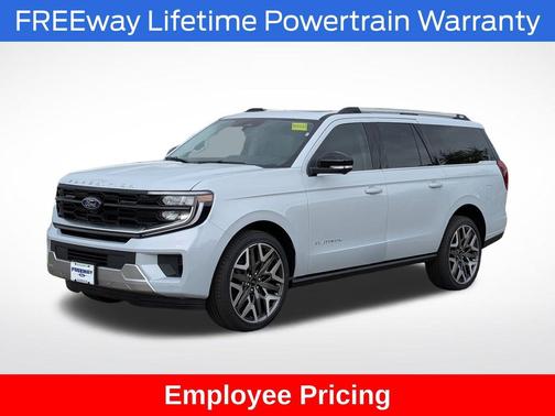 Space Silver Metallic 2026 Ford Expedition Max Platinum