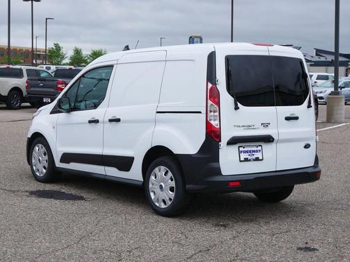 Frozen White 2023 Ford Transit Connect XL Cargo Van