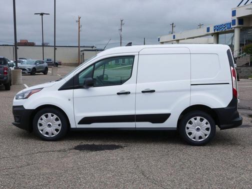 Frozen White 2023 Ford Transit Connect XL Cargo Van