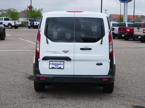 Frozen White 2023 Ford Transit Connect XL Cargo Van