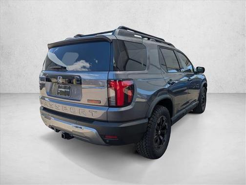 Modern Steel Metallic 2026 Honda Passport AWD TrailSport Elite