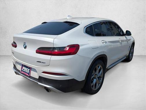 White 2021 BMW X4 xDrive30i