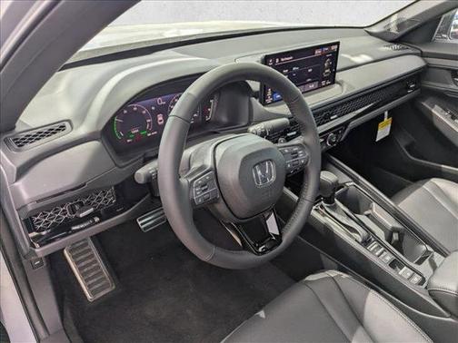 Solar Silver Metallic 2026 Honda Accord Hybrid Sport-L