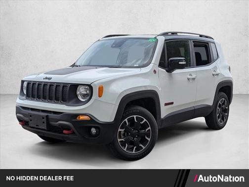 Alpine White Clearcoat 2023 Jeep Renegade Trailhawk