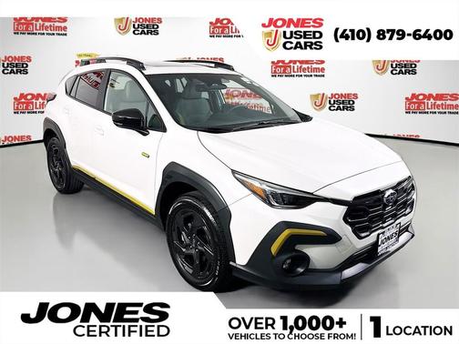 Crystal White Pearl 2024 Subaru Crosstrek Sport