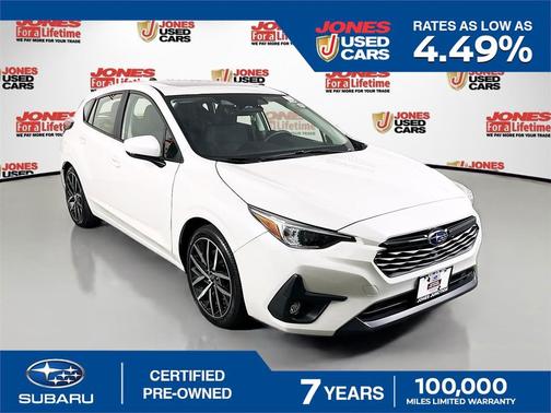 Crystal White Pearl 2024 Subaru Impreza Sport