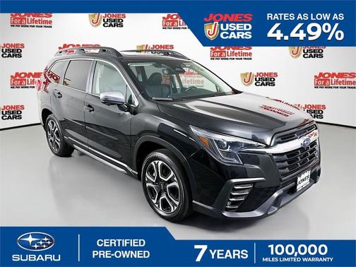Crystal Black Silica 2023 Subaru Ascent Limited 8-Passenger