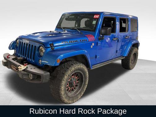 Hydro Blue Pearl Coat 2015 Jeep Wrangler Unlimited Rubicon