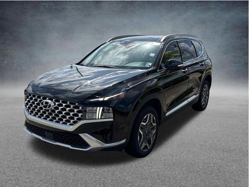 Twilight Black 2022 Hyundai SANTA FE HEV SEL Premium