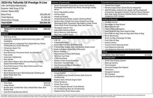2024 Kia Telluride SX Prestige X-Line