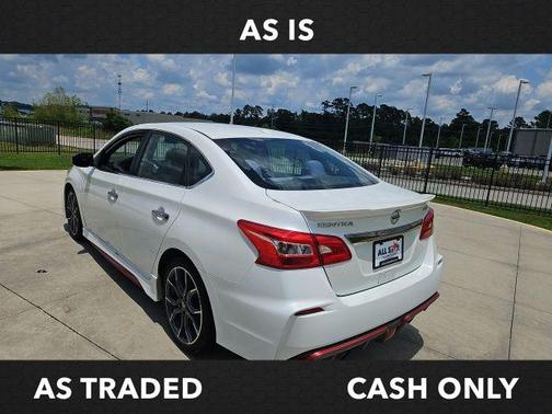 Aspen White 2017 Nissan Sentra NISMO