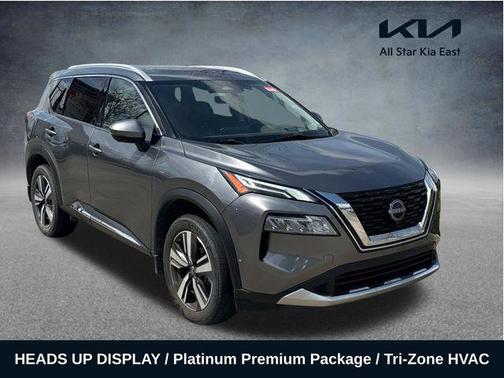 Boulder Gray Pearl 2023 Nissan Rogue Platinum