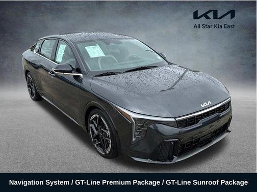 Interstellar Gray 2025 Kia K4 GT-Line