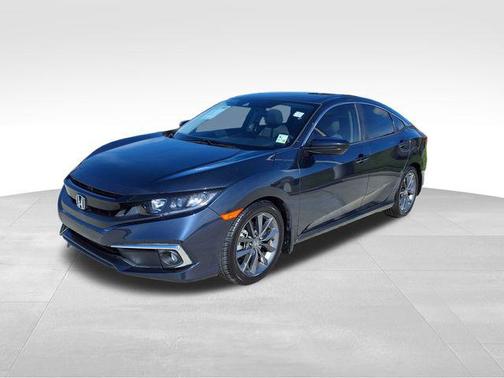 Cosmic Blue Metallic 2019 Honda Civic EX