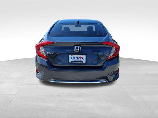 Cosmic Blue Metallic 2019 Honda Civic EX