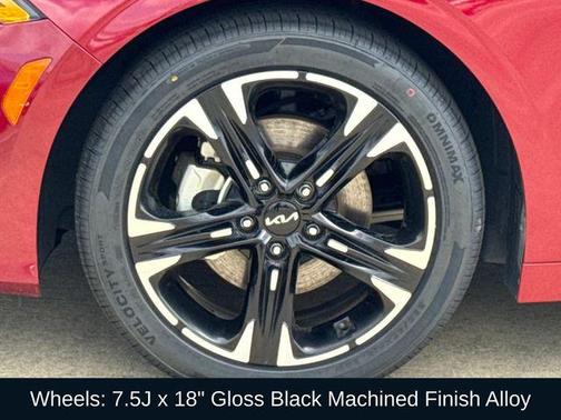 Passion Red 2022 Kia K5 GT-Line