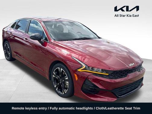Passion Red 2022 Kia K5 GT-Line