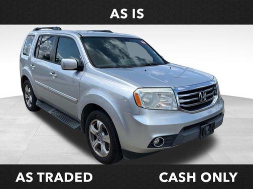 Alabaster Silver Metallic 2014 Honda Pilot EX-L