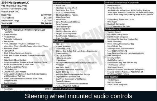2024 Kia Sportage LX