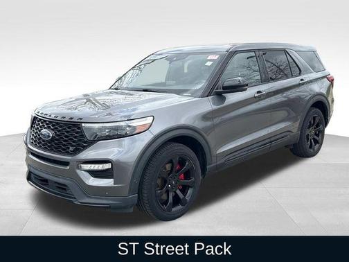 Carbonized Gray Metallic 2021 Ford Explorer ST