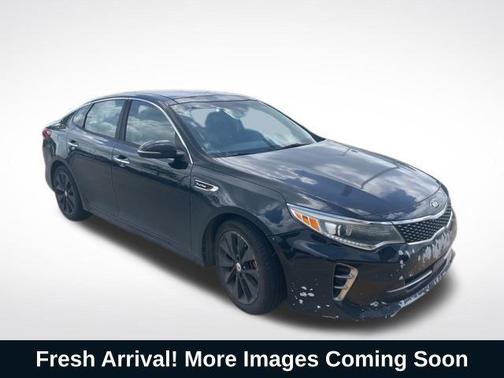 Ebony Black 2016 Kia Optima SX Turbo