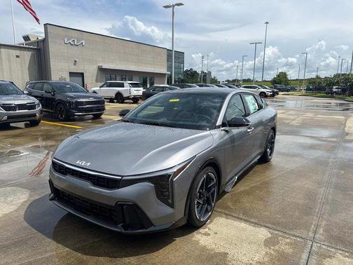 Steel Gray 2026 Kia K4 GT-Line