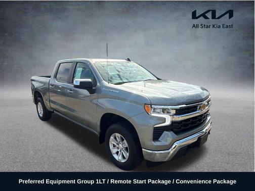 Sterling Gray Metallic 2025 Chevrolet Silverado 1500 LT
