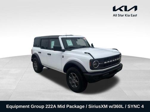Oxford White 2025 Ford Bronco Big Bend