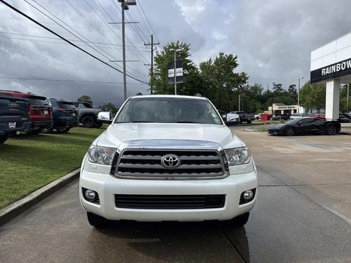 Blizzard Pearl 2015 Toyota Sequoia Platinum