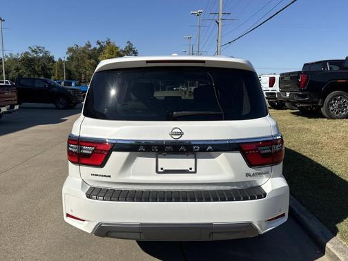 Aspen White 2023 Nissan Armada Platinum