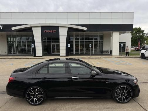 Obsidian Black Metallic 2018 Mercedes-Benz AMG E 43 Base 4MATIC