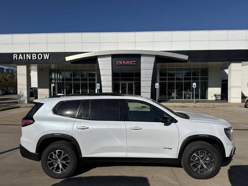 Glacier White 2026 GMC Acadia AT4