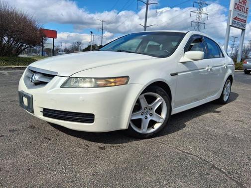 White Diamond Pearl 2004 Acura TL 3.2