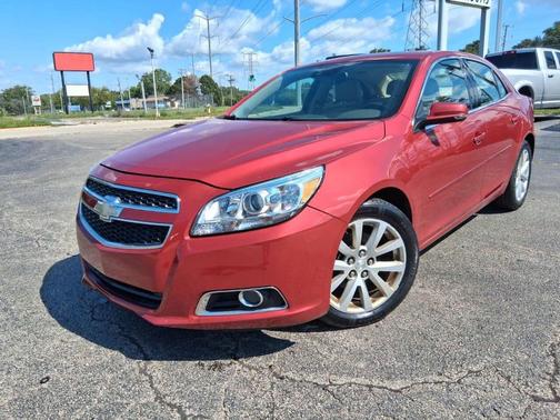 Red 2013 Chevrolet Malibu 3LT