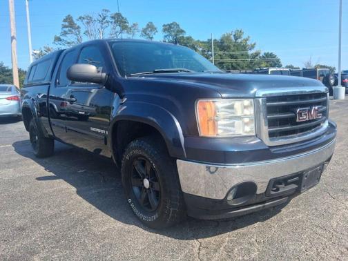 Blue 2008 GMC Sierra 1500 SLE1 Extended Cab