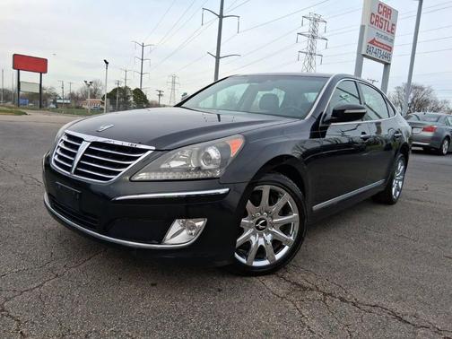 Black Noir Pearl 2012 Hyundai Equus Signature