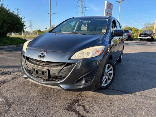 Gray 2012 Mazda Mazda5 Sport 4dr Mini Van 5A