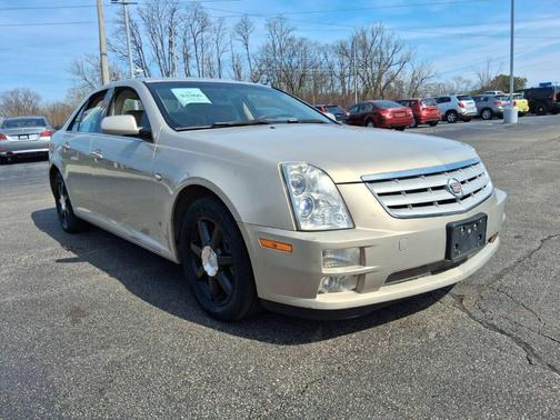 Gold 2007 Cadillac STS V6