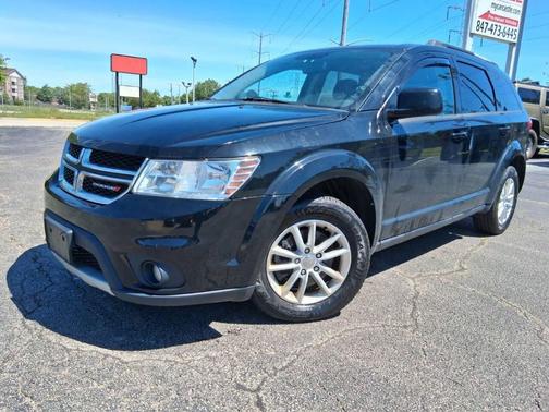 Black 2017 Dodge Journey SXT