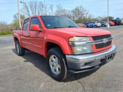 Red 2009 Chevrolet Colorado LT Crew Cab