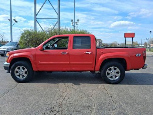 Red 2009 Chevrolet Colorado LT Crew Cab