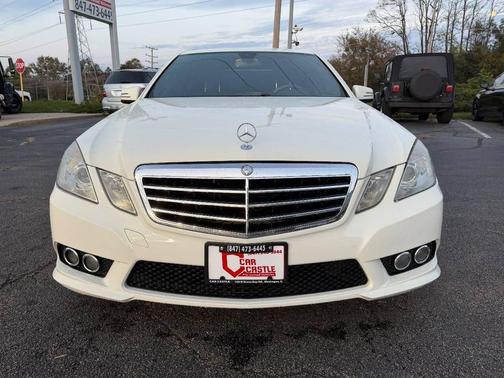 Arctic White 2010 Mercedes-Benz E-Class E 350 Luxury 4dr Sedan