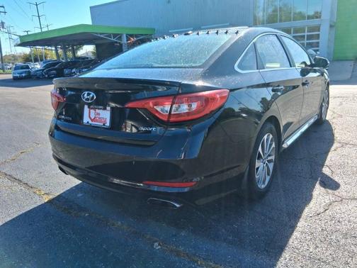 Black 2017 Hyundai SONATA Sport