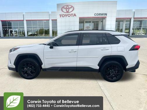 Super White 2021 Toyota RAV4 LE